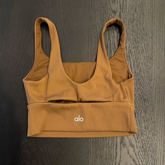 Alo Yoga Cinnamon Slit Bra - Picture 5 of 6